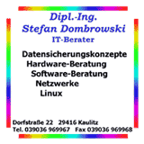 IT - Berater Stefan Dombrowski